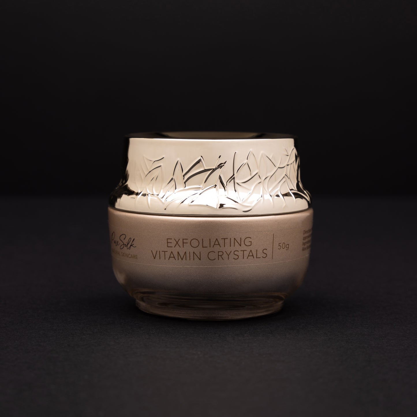 Exfoliating Vitamin Crystals